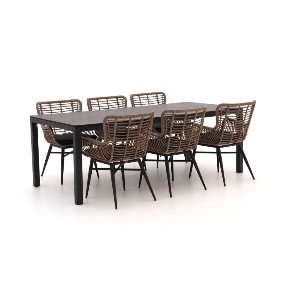 Intenso Asti/La Fonte 220cm dining tuinset 7-delig - Laagste prijsgarantie! Intenso Asti/La Fonte 220cm dining tuinset 7-delig - Laagste prijsgarantie! afbeelding 1