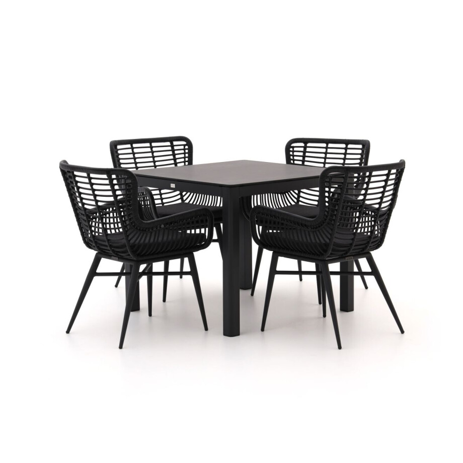 Intenso Asti/La Fonte 90cm dining tuinset 5-delig - Laagste prijsgarantie! afbeelding 1