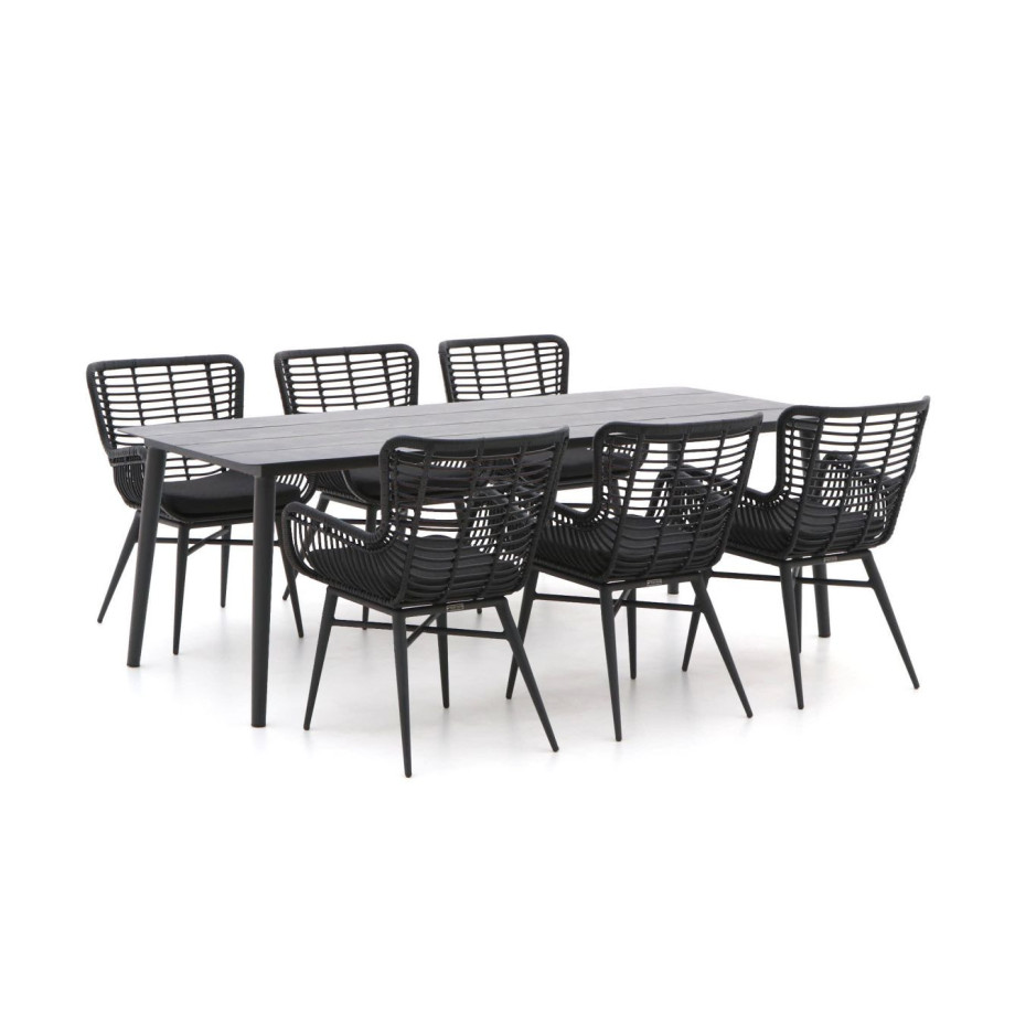 Intenso Asti/Sora 220cm dining tuinset 7-delig - Laagste prijsgarantie! afbeelding 1