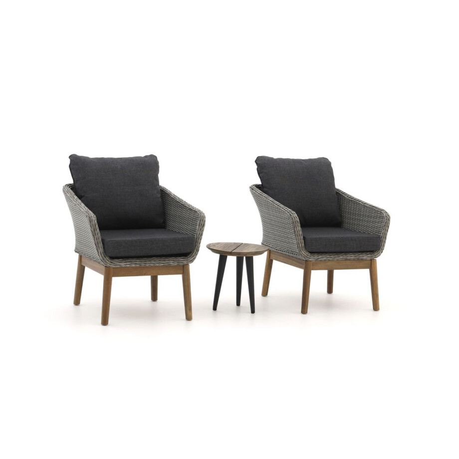 Intenso Borgetto/ROUGH-K ø40cm balkon loungeset 3-delig - Laagste prijsgarantie! Intenso Borgetto/ROUGH-K ø40cm balkon loungeset 3-delig - Laagste prijsgarantie! afbeelding 1
