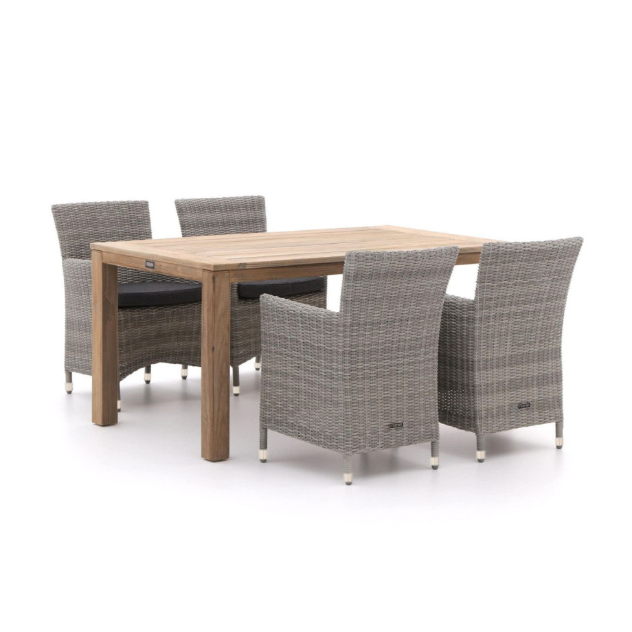 Intenso Borno/ROUGH-S 160cm dining tuinset 5-delig - Laagste prijsgarantie! afbeelding 1