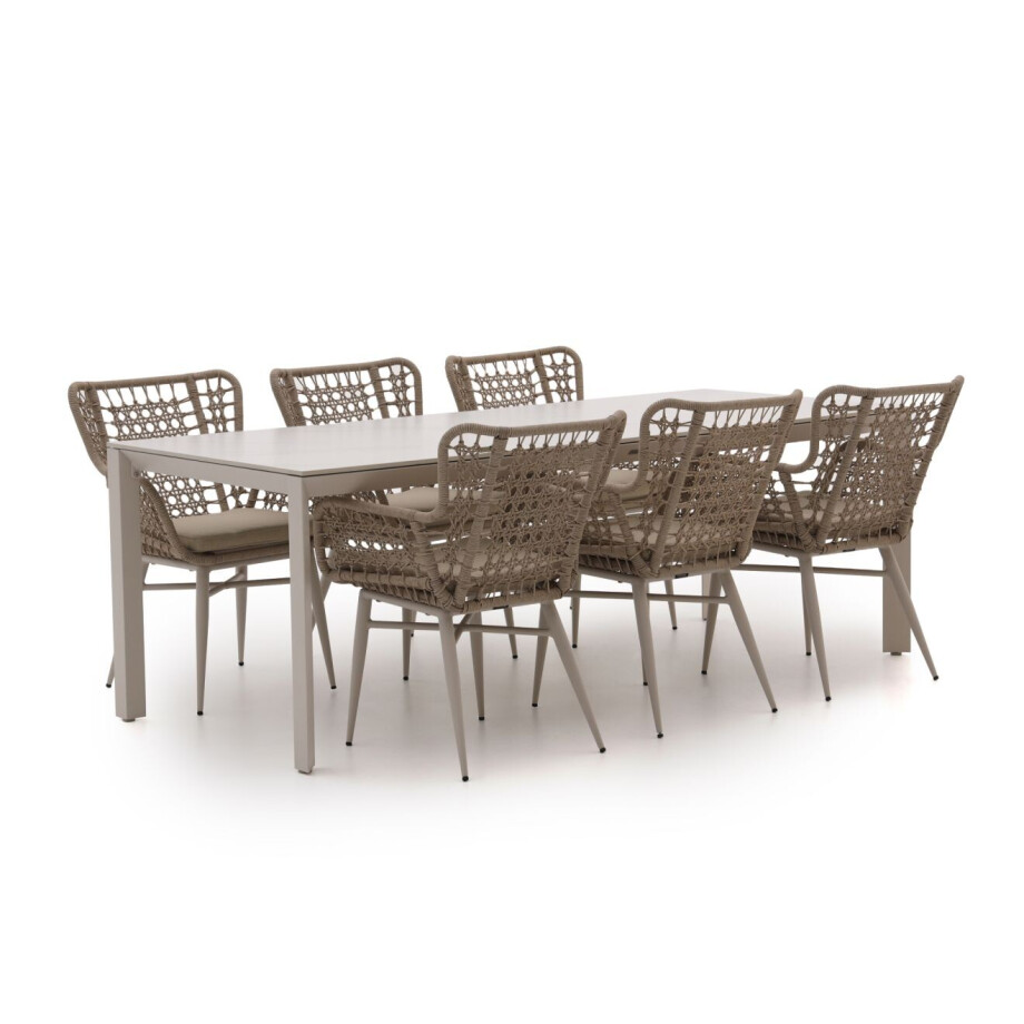 Intenso Busso/Sestino 220cm dining tuinset 7-delig - Laagste prijsgarantie! afbeelding 1