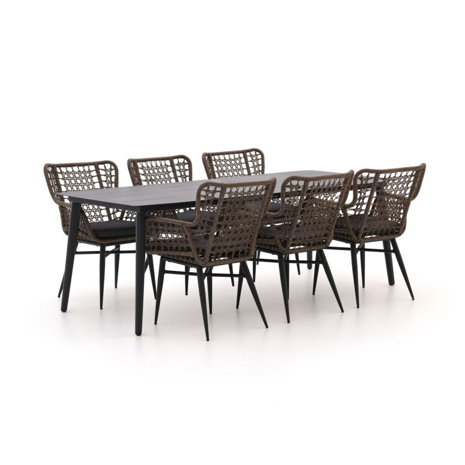 Intenso Busso/Sora 220cm dining tuinset 7-delig - Laagste prijsgarantie! afbeelding 1
