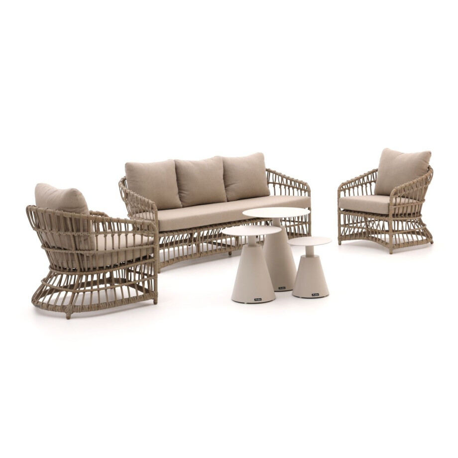 Intenso Cameri/Tusa stoel-bank loungeset 6-delig - Laagste prijsgarantie! afbeelding 1