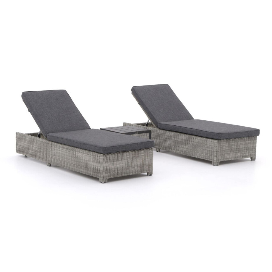 Intenso Carpino/Velino ligbed set 3-delig - Laagste prijsgarantie! afbeelding 1