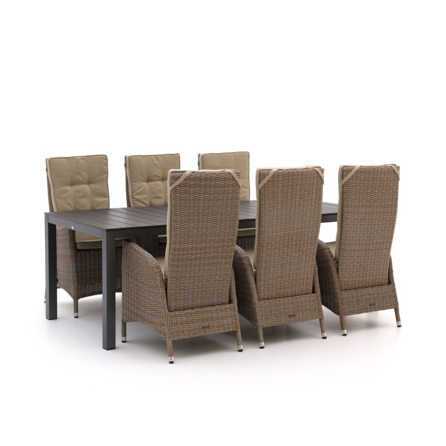 Intenso Fabrizi/Fidenza 220cm dining tuinset 7-delig verstelbaar - Laagste prijsgarantie! afbeelding 1