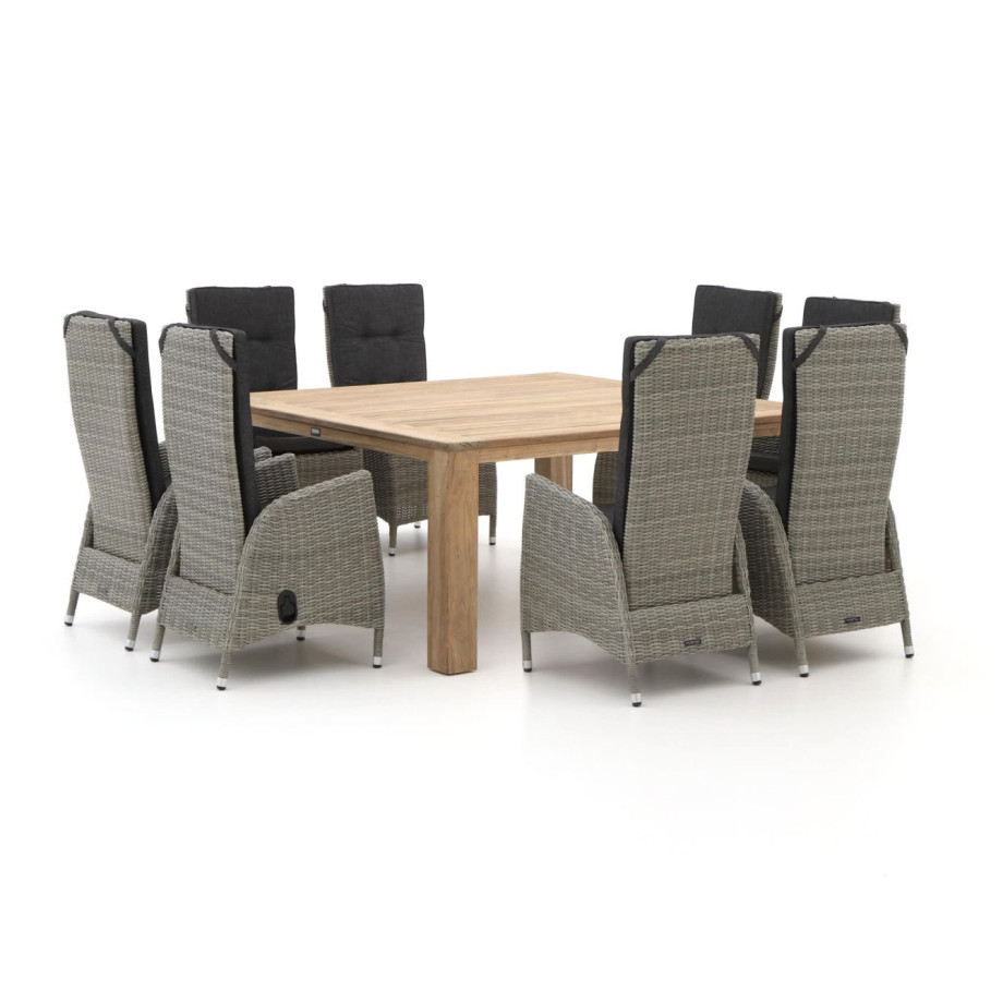 Intenso Fabrizi/ROUGH-X 170cm dining tuinset 9-delig verstelbaar - Laagste prijsgarantie! afbeelding 1