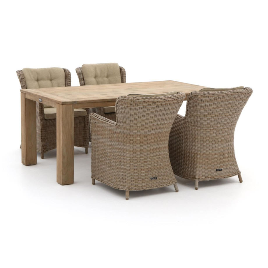 Intenso Milano/ROUGH-X 180cm dining tuinset 5-delig - Laagste prijsgarantie! afbeelding 1