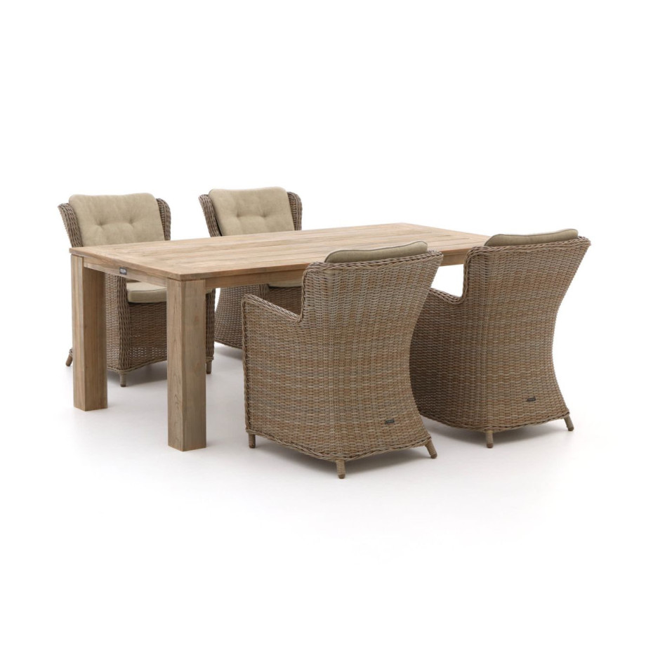 Intenso Milano/ROUGH-X 200cm dining tuinset 5-delig - Laagste prijsgarantie! afbeelding 1