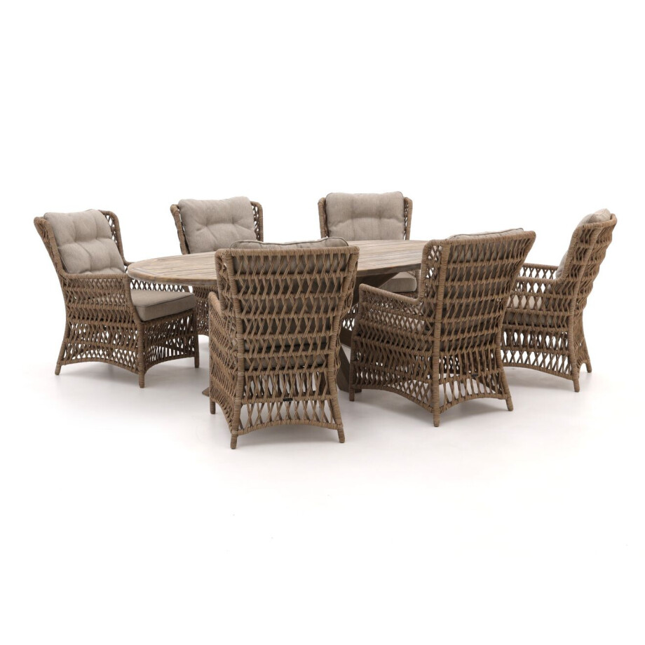 Intenso Milano/ROUGH-Y Ellips 240cm dining-lounge tuinset 7-delig - Laagste prijsgarantie! Intenso Milano/ROUGH-Y Ellips 240cm dining-lounge tuinset 7-delig - Laagste prijsgarantie! afbeelding 1