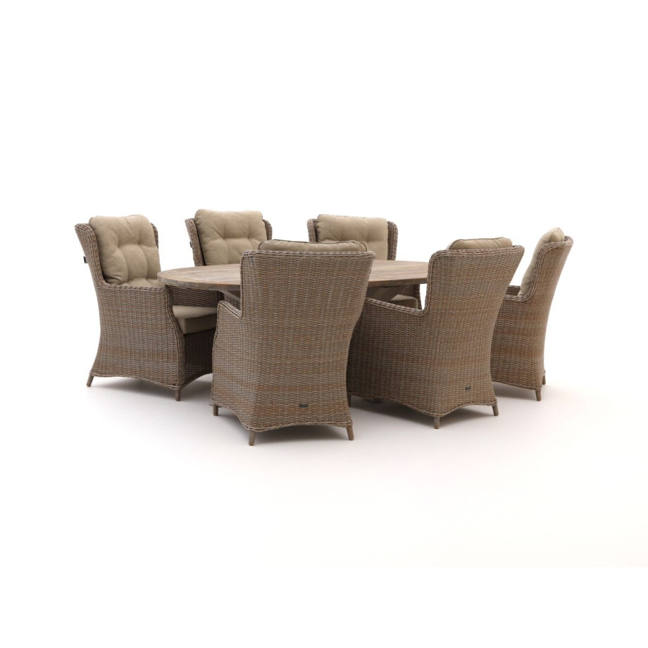 Intenso Milano/ROUGH-Y Ellips 240cm dining-lounge tuinset 7-delig - Laagste prijsgarantie! Intenso Milano/ROUGH-Y Ellips 240cm dining-lounge tuinset 7-delig - Laagste prijsgarantie! afbeelding 1