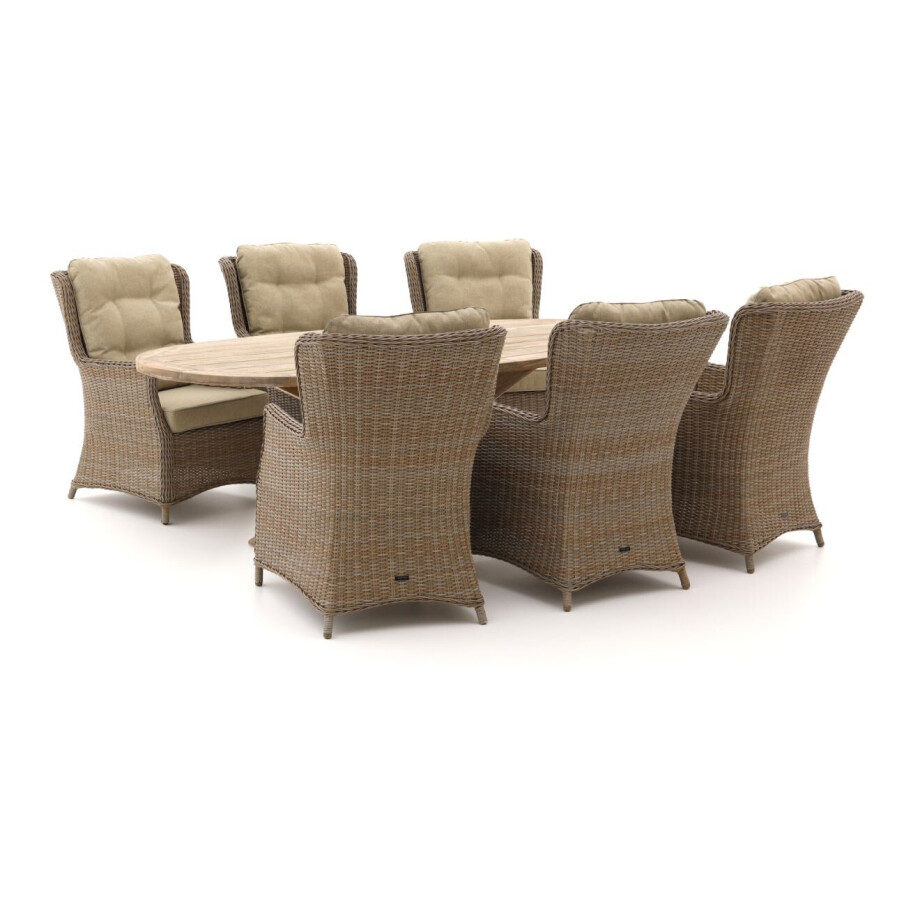 Intenso Milano/ROUGH-Y Ellips 240cm lounge-dining tuinset 7-delig - Laagste prijsgarantie! Intenso Milano/ROUGH-Y Ellips 240cm lounge-dining tuinset 7-delig - Laagste prijsgarantie! afbeelding 1