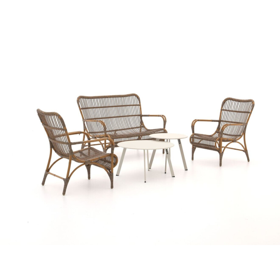 Intenso Napoli/Bovezzo stoel-bank loungeset 5-delig - Laagste prijsgarantie! afbeelding 1