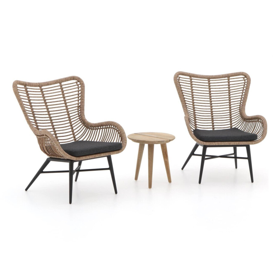 Intenso Rovello/ROUGH-K 40cm lounge balkonset 3-delig - Laagste prijsgarantie! Intenso Rovello/ROUGH-K 40cm lounge balkonset 3-delig - Laagste prijsgarantie! afbeelding 1