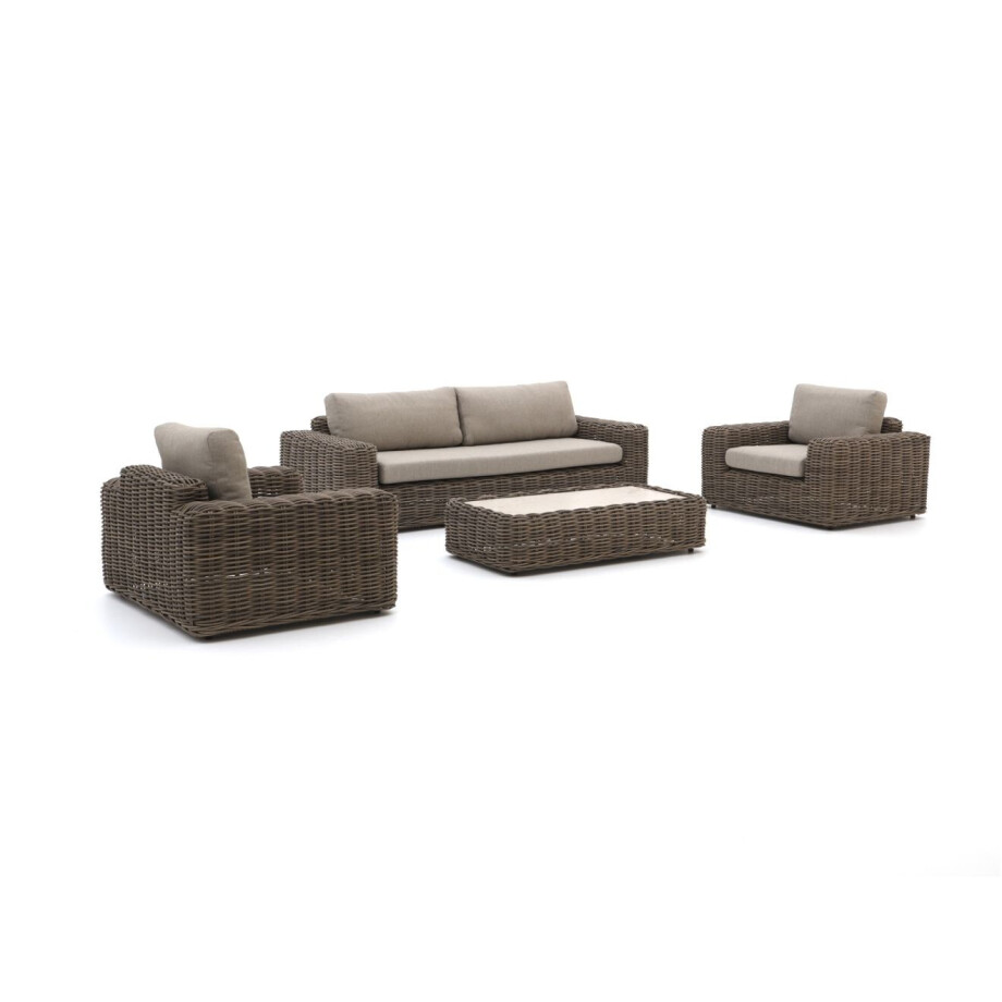 Intenso Segrino stoel-bank loungeset 4-delig - Laagste prijsgarantie! Intenso Segrino stoel-bank loungeset 4-delig - Laagste prijsgarantie! afbeelding 1