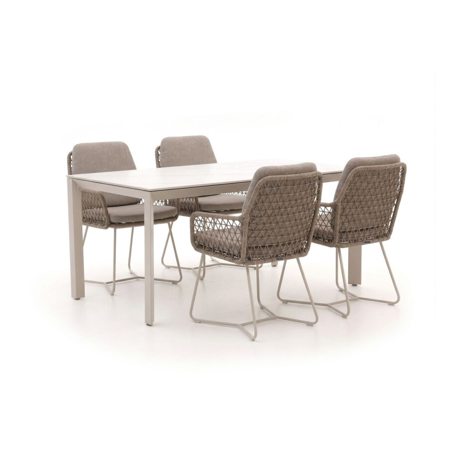 Intenso Trasimeno/Sestino 160cm dining tuinset 5-delig - Laagste prijsgarantie! Intenso Trasimeno/Sestino 160cm dining tuinset 5-delig - Laagste prijsgarantie! afbeelding 1