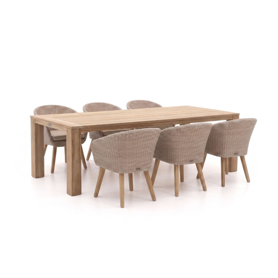Intenso Tropea/ROUGH-X 240cm dining tuinset 7-delig - Laagste prijsgarantie! afbeelding 1