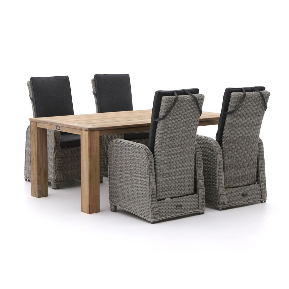 Intenso Umbria/ROUGH-X 180cm dining tuinset 5-delig verstelbaar - Laagste prijsgarantie! afbeelding 1