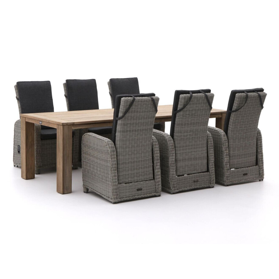 Intenso Umbria/ROUGH-X 240cm dining tuinset 7-delig verstelbaar - Laagste prijsgarantie! afbeelding 1