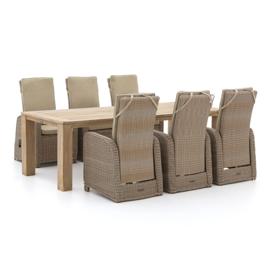 Intenso Umbria/ROUGH-X 240cm dining tuinset 7-delig verstelbaar - Laagste prijsgarantie! afbeelding 1