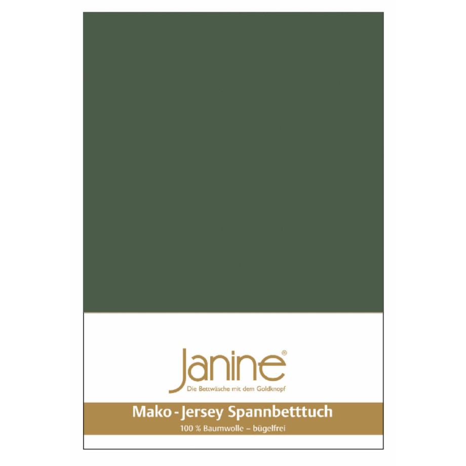 Janine Hoeslaken Fijne mako-jersey 5007/ gemaakt van 100% katoen, voor matrassen tot 26 cm hoog (1 stuk) afbeelding 1