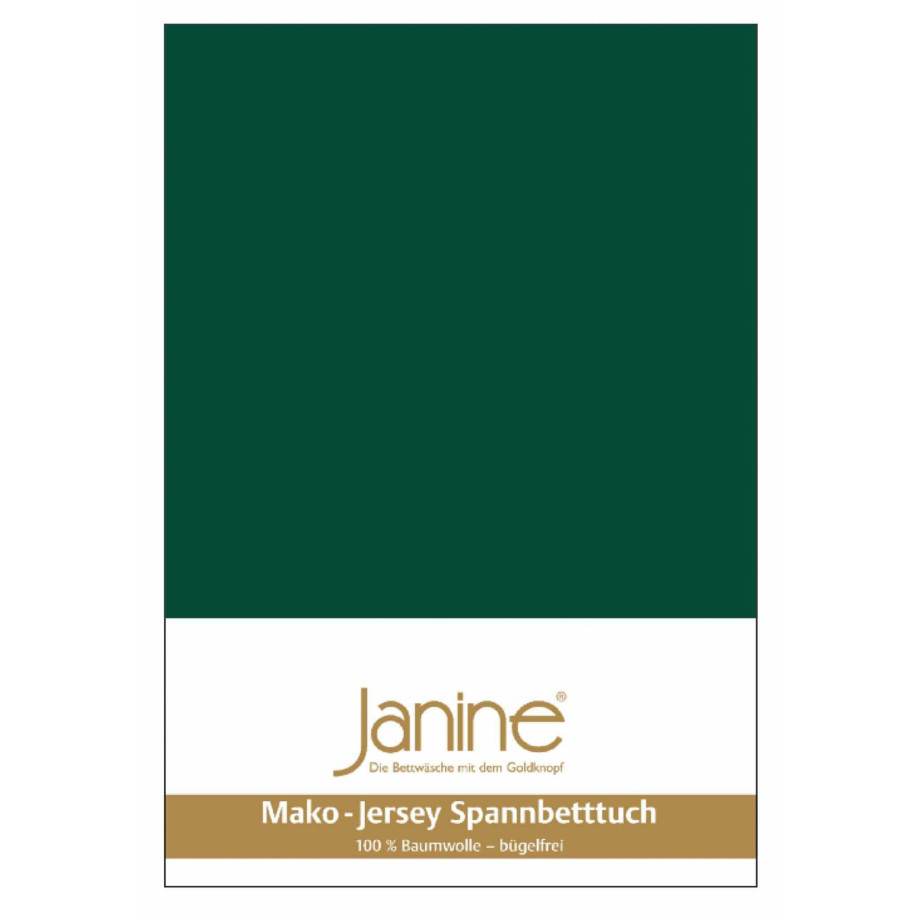 Janine Hoeslaken Fijne mako-jersey 5007/ gemaakt van 100% katoen, voor matrassen tot 26 cm hoog (1 stuk) afbeelding 1