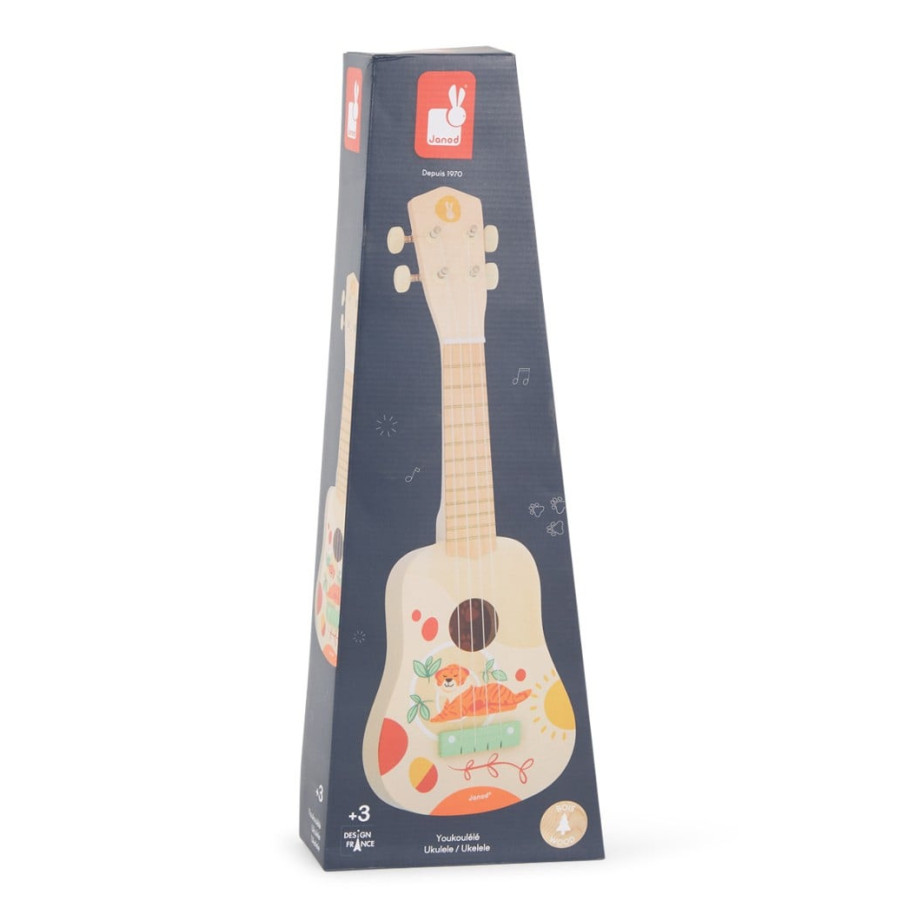 Janod Ukulele met print afbeelding 1