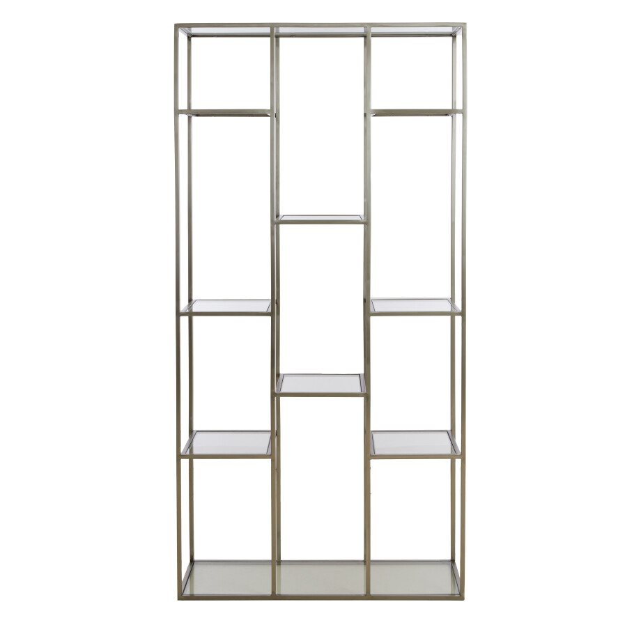 Light & Living Wandrek 'Piuar' 200 x 100cm, kleur Nikkel afbeelding 1