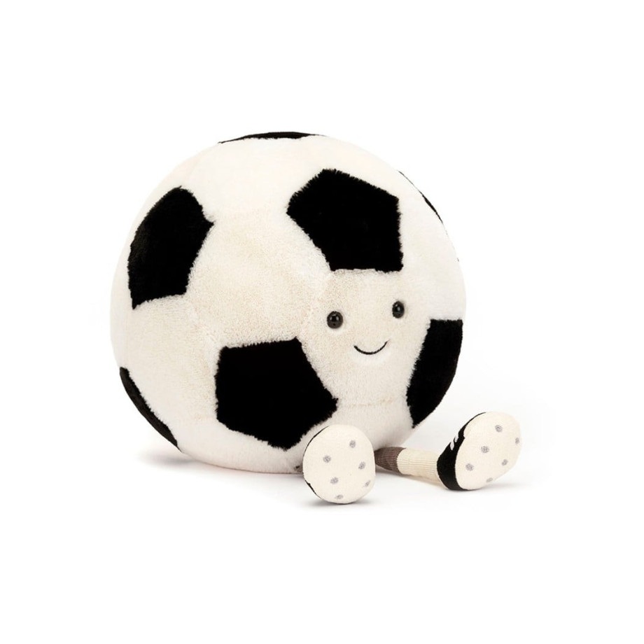 Jellycat Amuseable Sports Voetbal knuffel 23 cm afbeelding 1