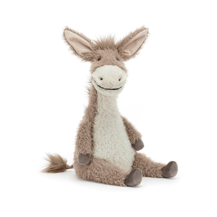 Jellycat Dario Donkey knuffel 36 cm afbeelding 1