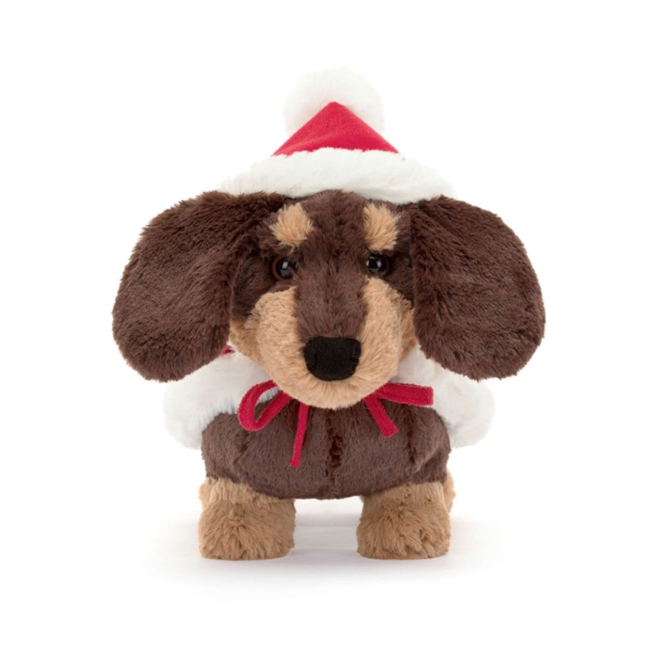 Jellycat Winter Warmer Otto Sausage Dog afbeelding 1