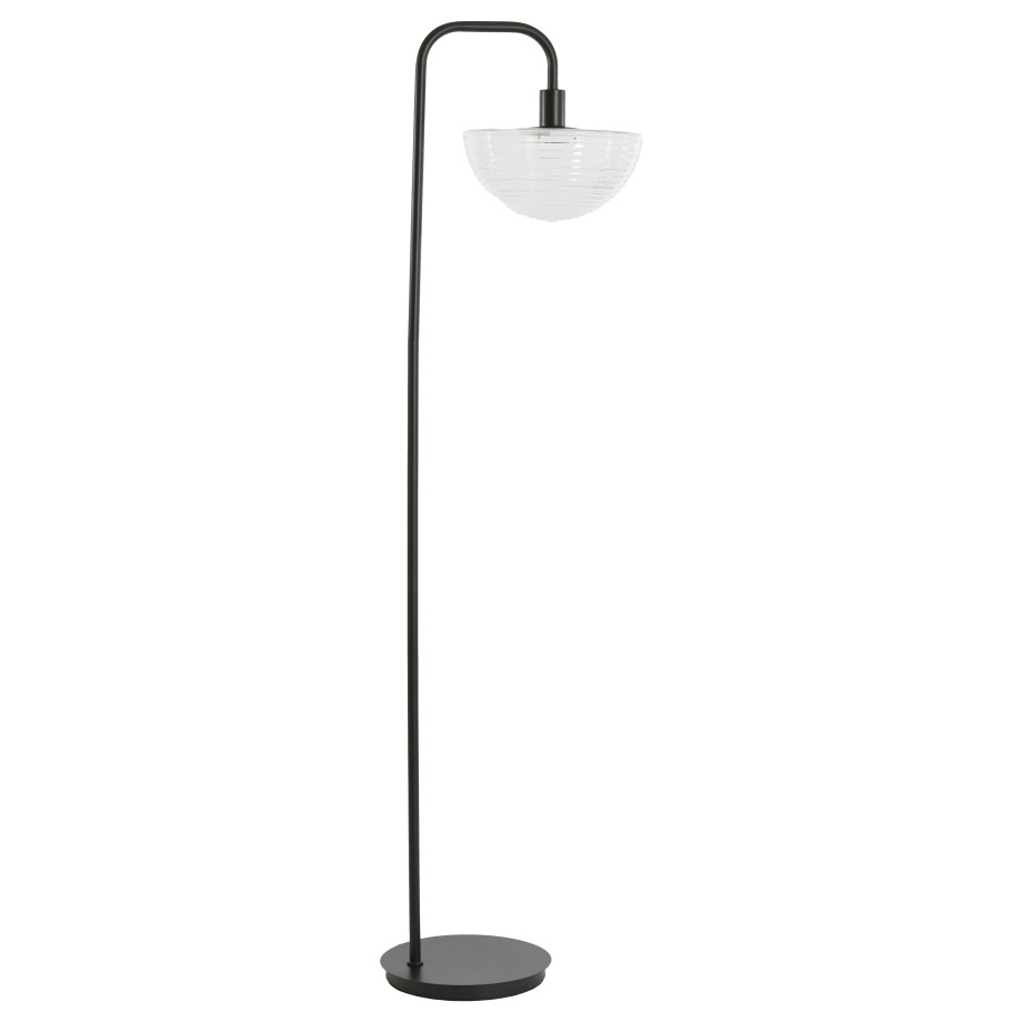 Light & Living Vloerlamp 'Baylie' 165cm, kleur Mat Zwart afbeelding 1