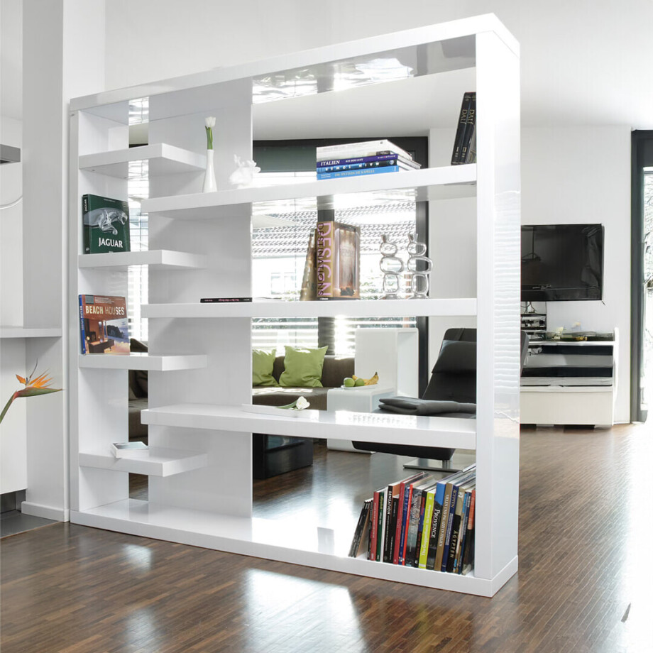 Artistiq Wandkast 'Jodi' 200 x 200cm, kleur Wit Artistiq Wandkast 'Jodi' 200 x 200cm, kleur Wit afbeelding 1