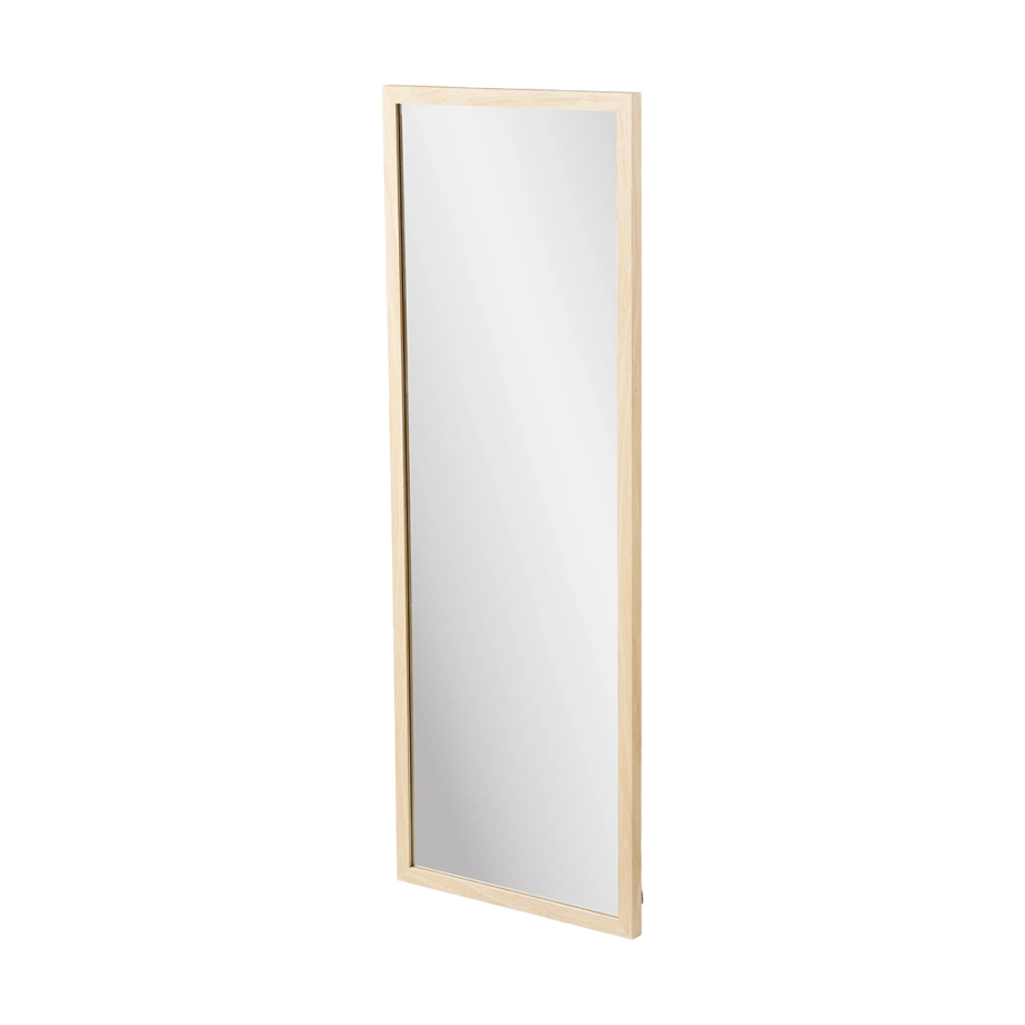 Joke wandspiegel met houten frame - 110 x 45 cm Joke wandspiegel met houten frame - 110 x 45 cm afbeelding 1