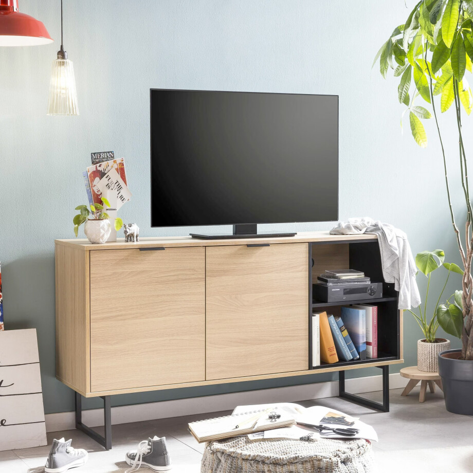 Artistiq Dressoir 'Jutta' Eikenlook, 140cm afbeelding 