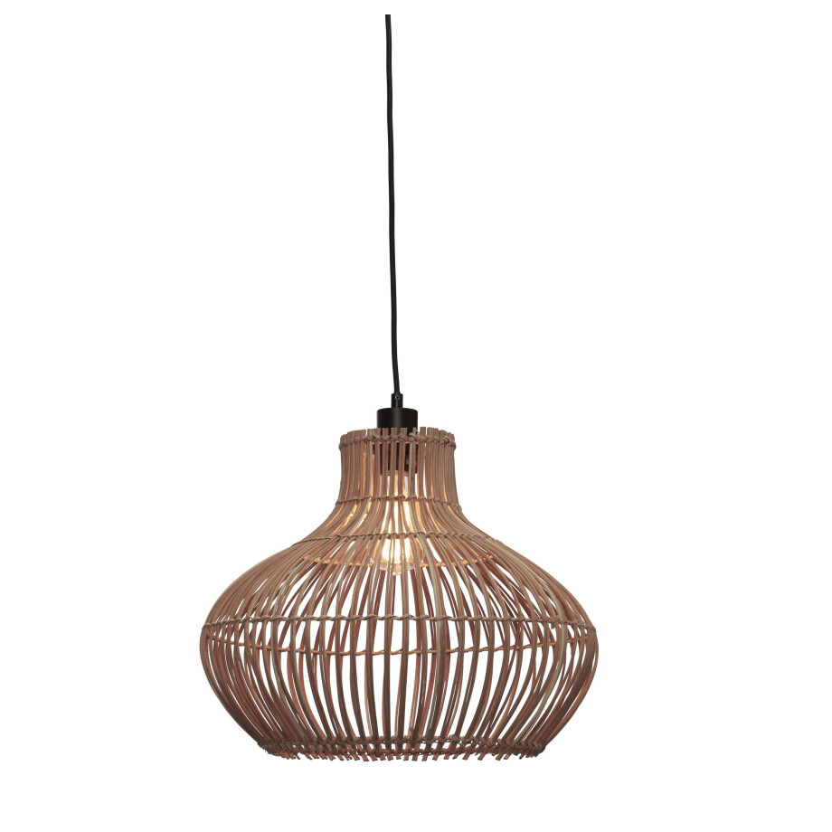 GOOD&MOJO Hanglamp 'Kalahari' Rotan, 42cm, kleur Naturel GOOD&MOJO Hanglamp 'Kalahari' Rotan, 42cm, kleur Naturel afbeelding 1