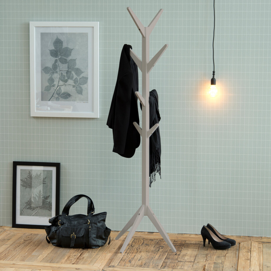 Kapstok 'Stine' kleur grijs afbeelding 1