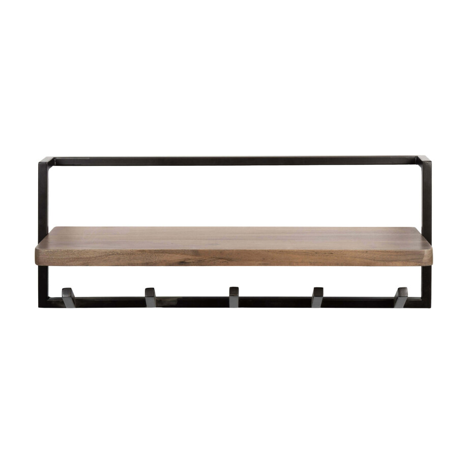 Kapstok Air Pure 5 haken Massief acacia bruin Kapstok Air Pure 5 haken Massief acacia bruin afbeelding 1