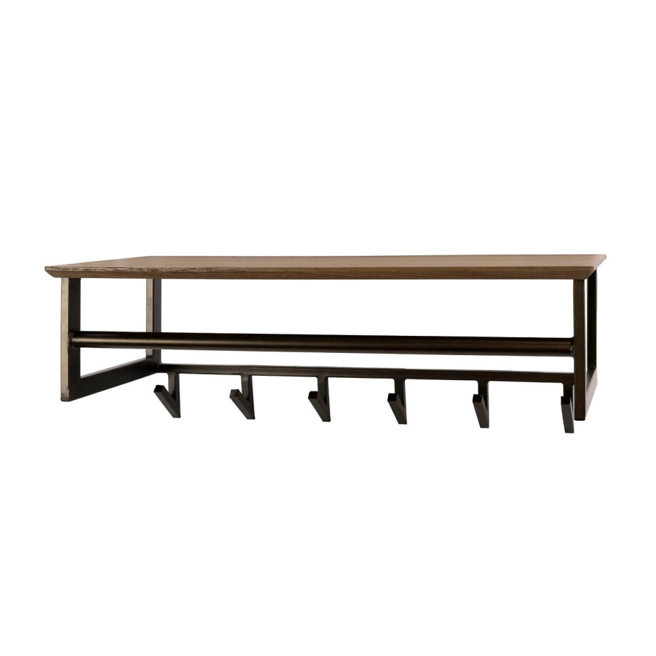 Kapstok Bruno 6 haken Drift brown afbeelding 1