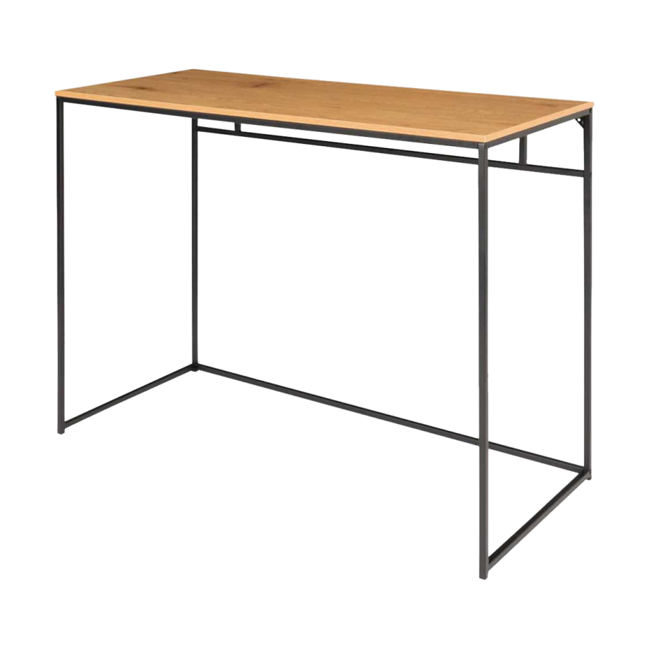 Karen metalen bureau naturel - 100 x 45 cm afbeelding 1