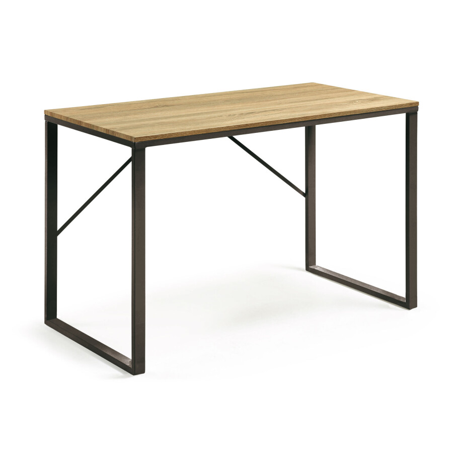Kave Home Bureau 'Talbot' 120 x 60cm, kleur zwart afbeelding 1