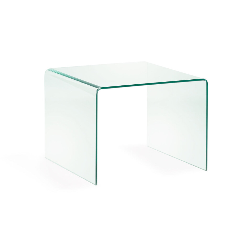 Kave Home Glazen Bijzettafel 'Burano', 60 x 60 cm afbeelding 