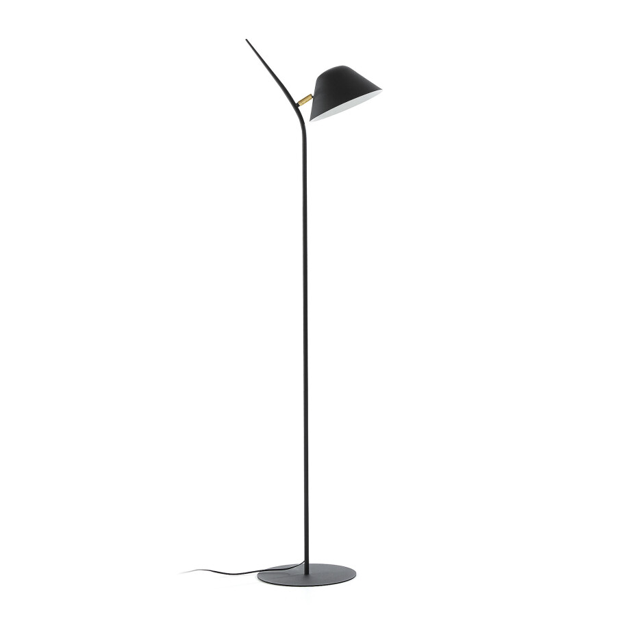 Kave Home Vloerlamp 'Aurelia', kleur Zwart afbeelding 1