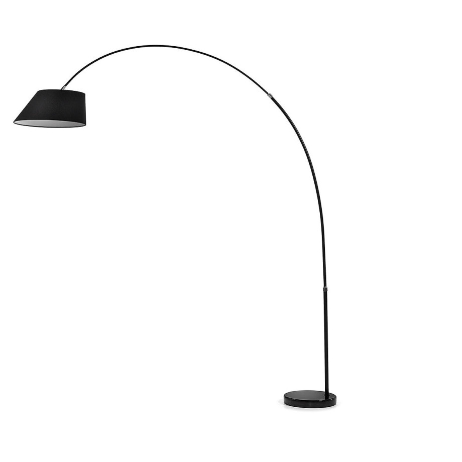 Kave Home Vloerlamp 'May', kleur zwart afbeelding 1