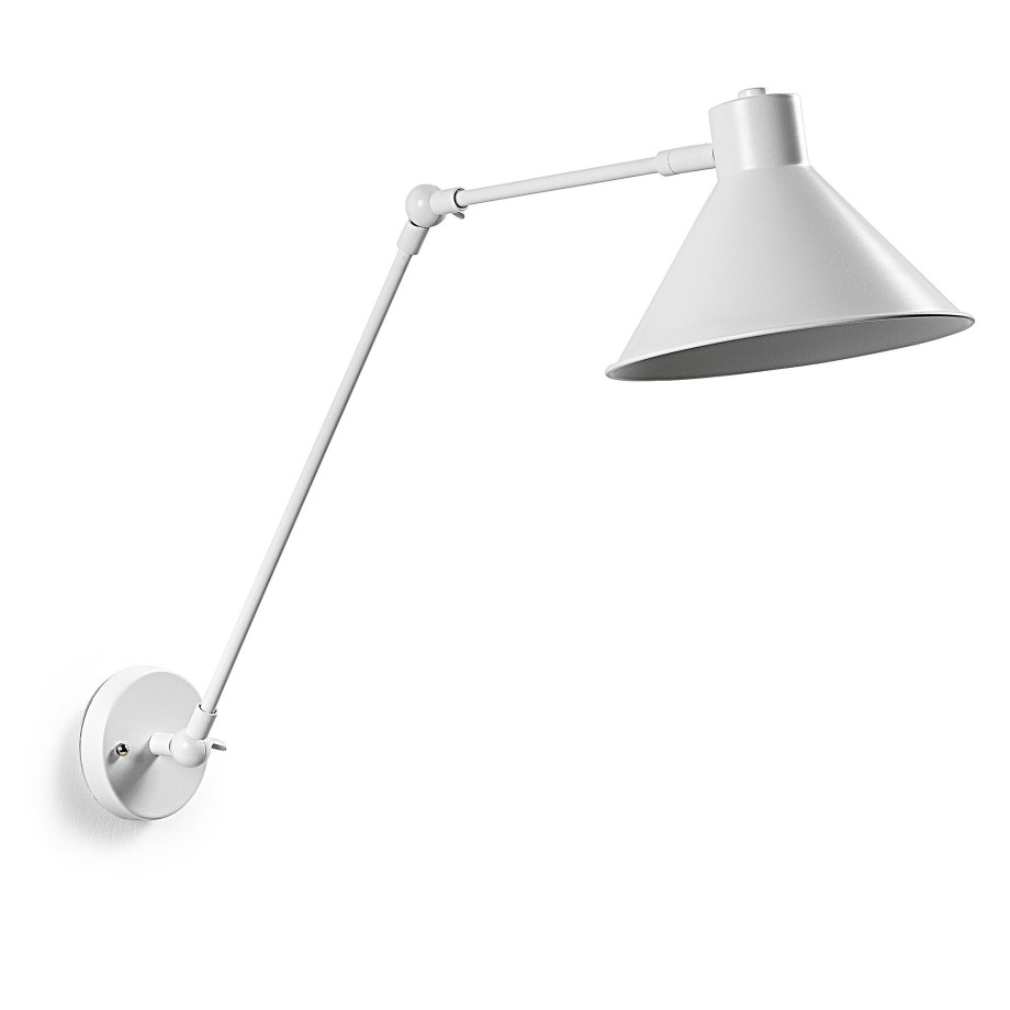 Kave Home wandlamp 'Dione', kleur wit afbeelding 1
