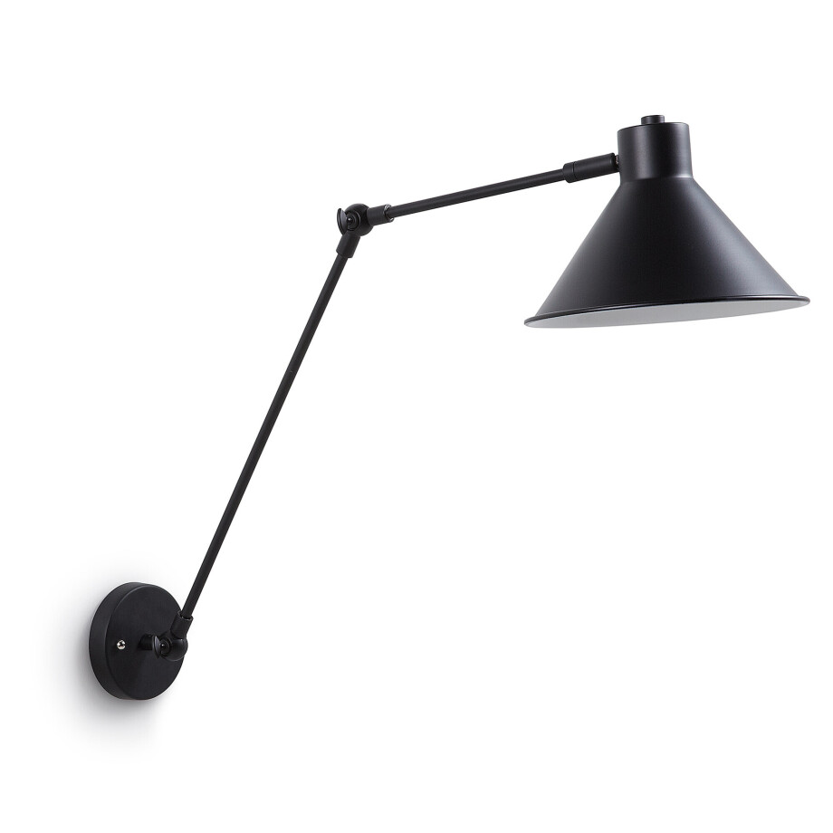 Kave Home wandlamp 'Dione', kleur zwart Kave Home wandlamp 'Dione', kleur zwart afbeelding 1