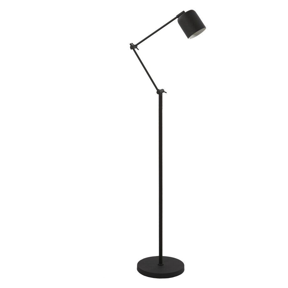 Light & Living Vloerlamp 'Rijeka' 150cm, kleur Mat Zwart afbeelding 1