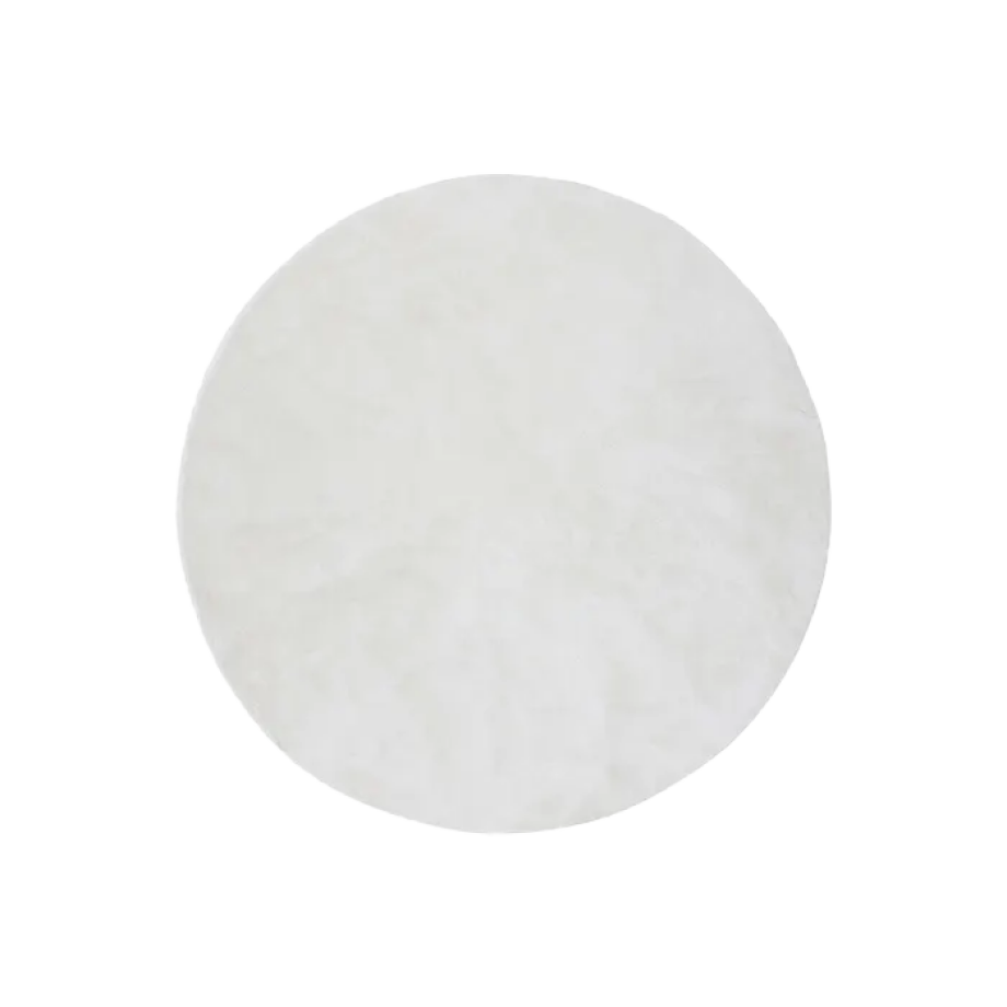 Kelsey vloerkleed wit - Ø 200 cm Kelsey vloerkleed wit - Ø 200 cm afbeelding 1