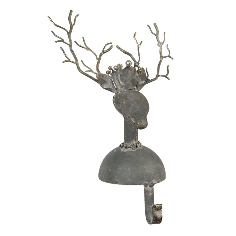 Kerstdecoratie hert Clément | Clayre & Eef afbeelding 1