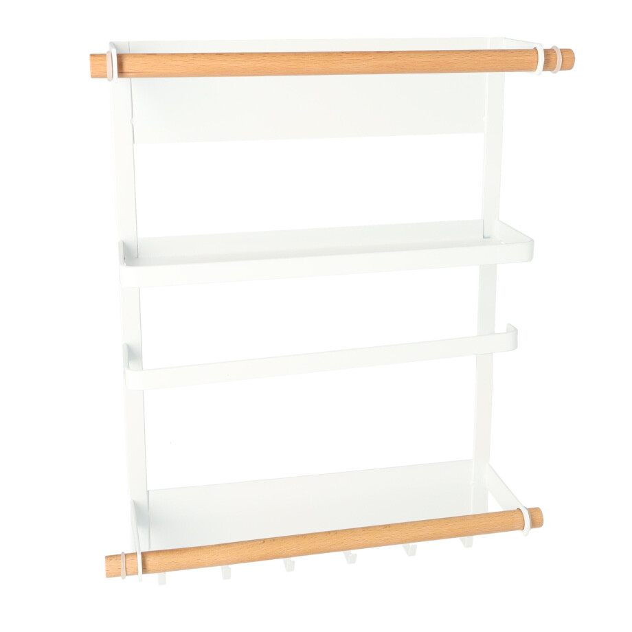 QUVIO Keukenrek - Magneetstrip - Wit afbeelding 1